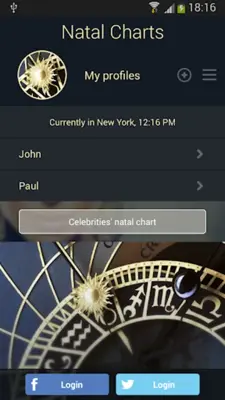 Natal Charts android App screenshot 1